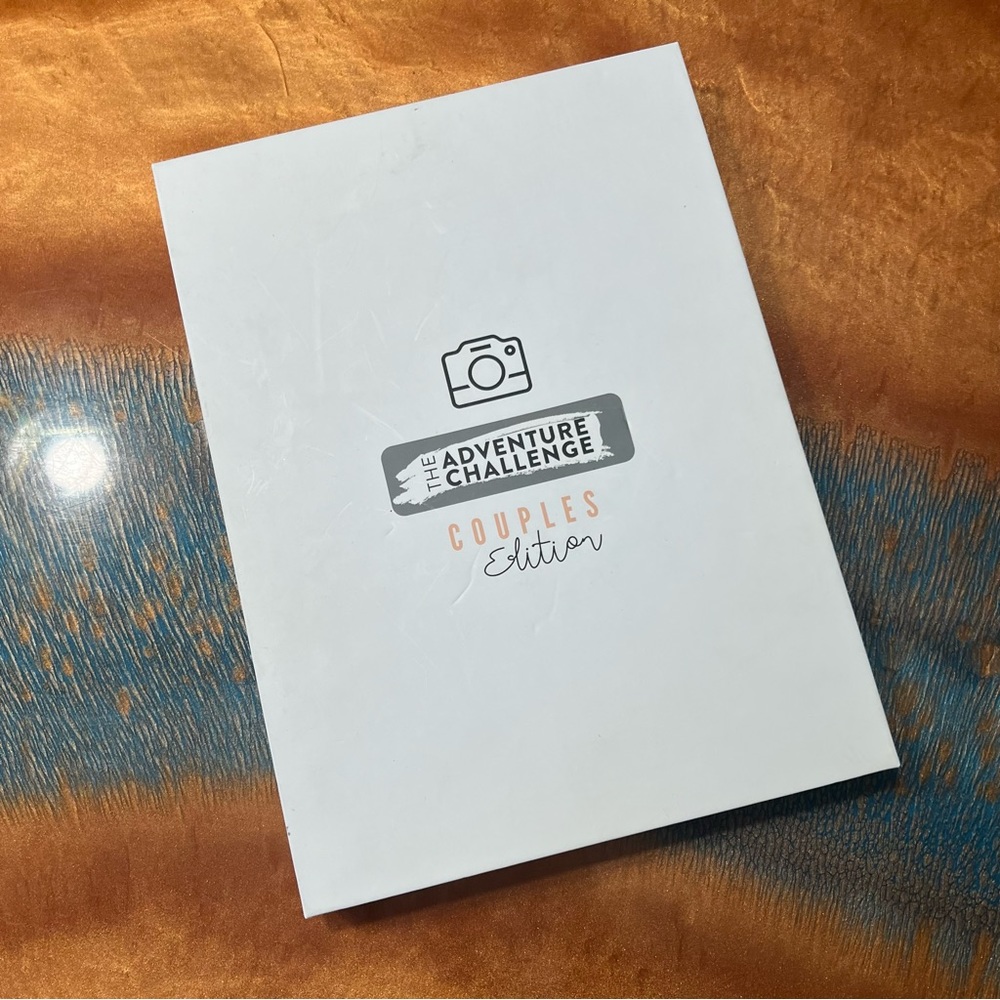 New The adventure challenge couples edition date book in box